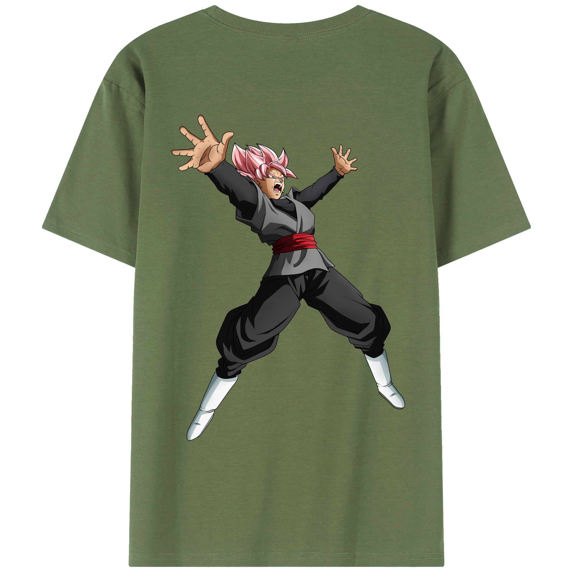 （画像用） ドラゴンボール ベジット DRAGON BALL Vegetto 綿100％ メンズ半袖Tシャツ（バックプリント） 通気性